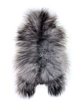 Lockigt Island Fårskinn